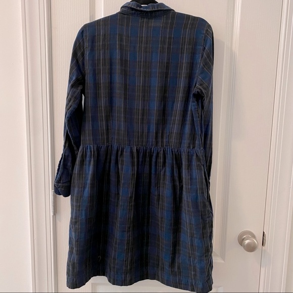 GAP Long Sleeve Plaid Dress - Picture 4 of 15